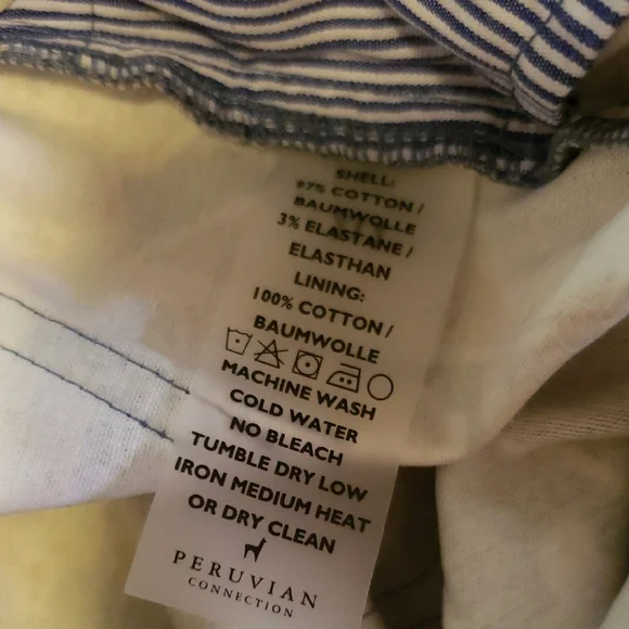 Peruvian Connection Sumatra Colorful Paisley Print Pants Size 10 - Picture 7 of 7